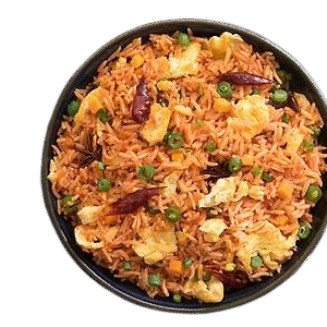 Schezwan Fried Rice Egg