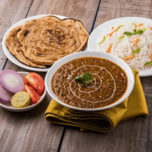 DAL MAKHANI WITH RICE / ROTI