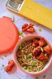 Veg.Noodles + Chilli Gobi