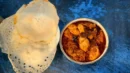 3 pcs Appam + Chicken Curry